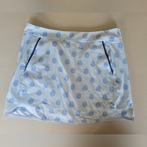 Vineyard Vines Women's Perfromance Blue Skort Size L.